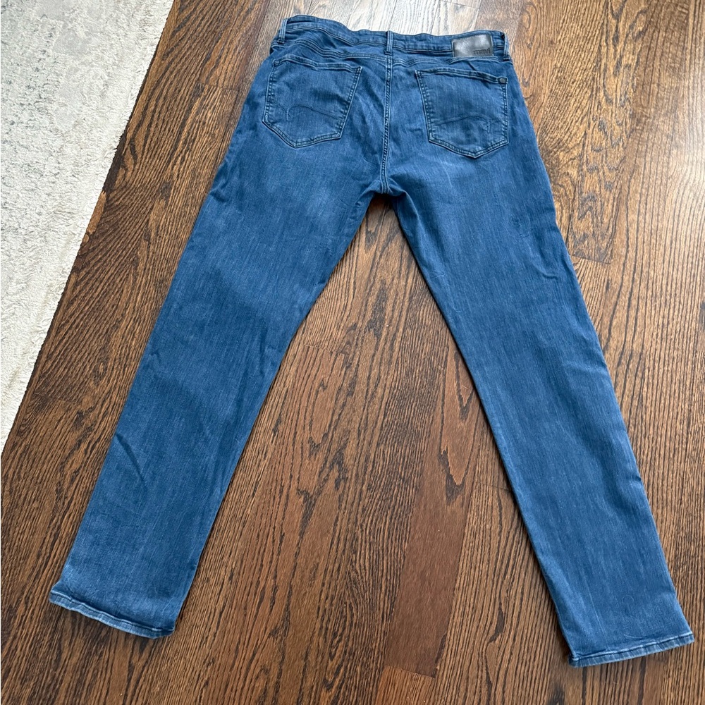 Mavi Zach Straight Leg Men's Blue Jeans - Picture 4 of 4